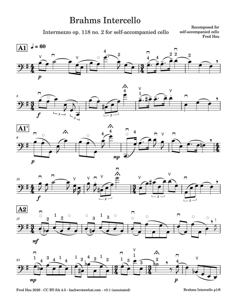 Brahms Intercello (annotated) p1